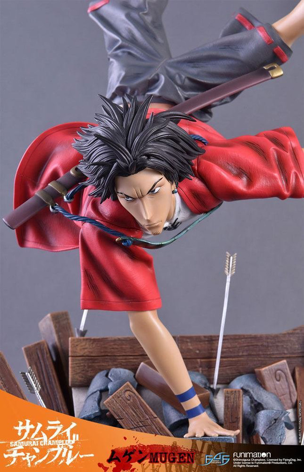 Mugen - Samurai Champloo - First 4 Figures