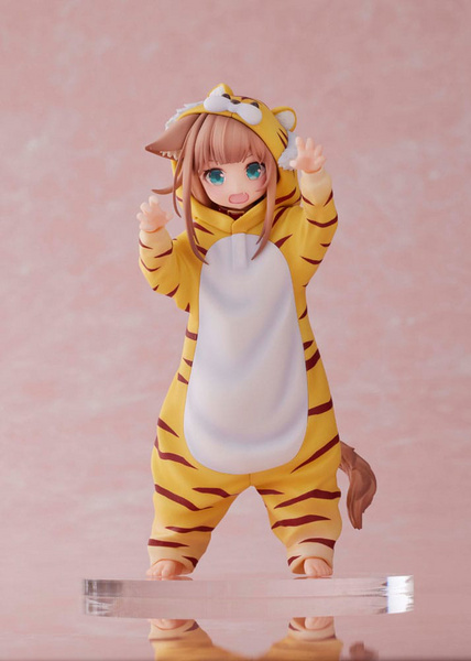 Tora Kinako: Palette Dress-Up Collection - My Cat Is a Kawaii Girl - Statue - Golden Head