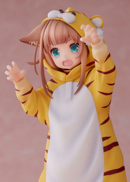 Tora Kinako: Palette Dress-Up Collection - My Cat Is a Kawaii Girl - Statue - Golden Head