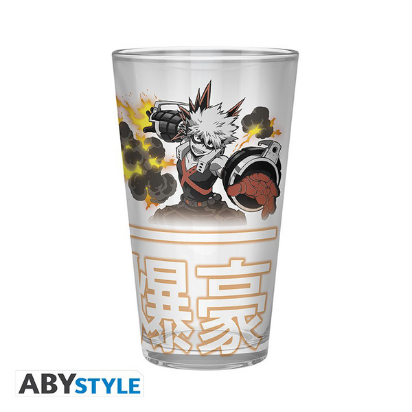 My Hero Academia - Geschenkset - XXL Glas + Pin + Notizbuch - Heroes