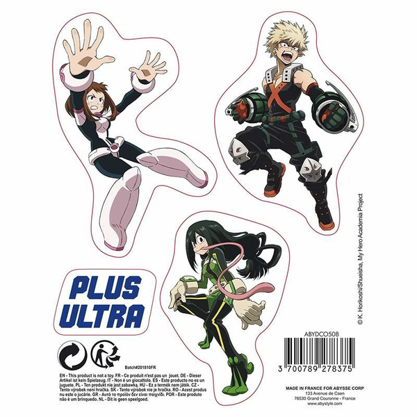 My Hero Academia - Mini Sticker Set - ABYStyle