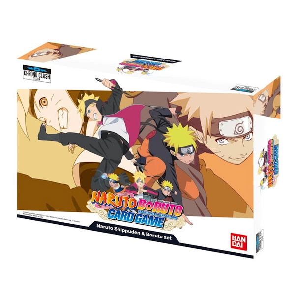 NARUTO BORUTO Kartenspiel - Naruto & Naruto Shippuden Set