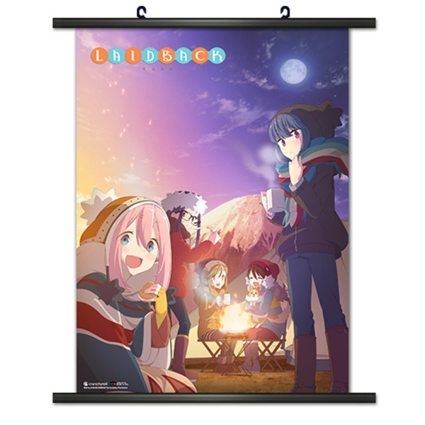 Nadeshiko, Rin, Chiaki, Aoi & Ena - Wallscroll - Yuru Camp/ Laid-Back Camp - 80193