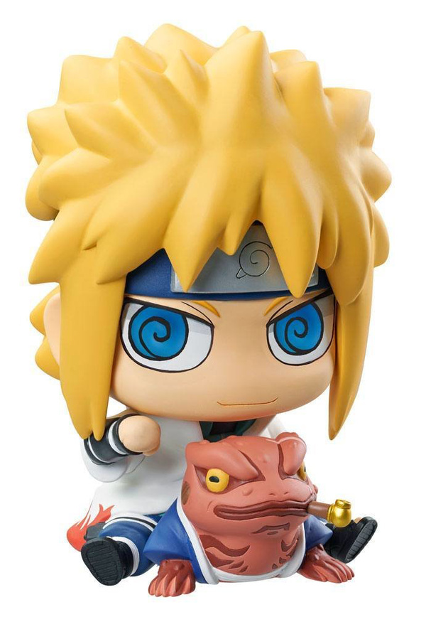 Namikaze Minato / Yondaime und Gamabunta - Vinyl Mascot - Megahouse