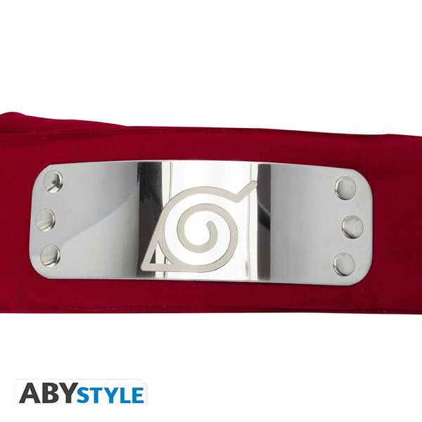 Naruto Shippuden - Stirnband/ Headband - Konoha Rot - AbyStyle