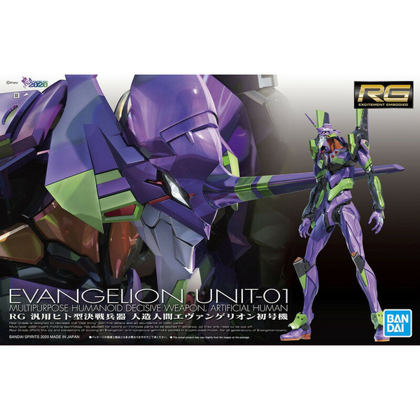 Evangelion Unit-01 -  RG - Neon Genesis Evangelion Model Kit - Bandai