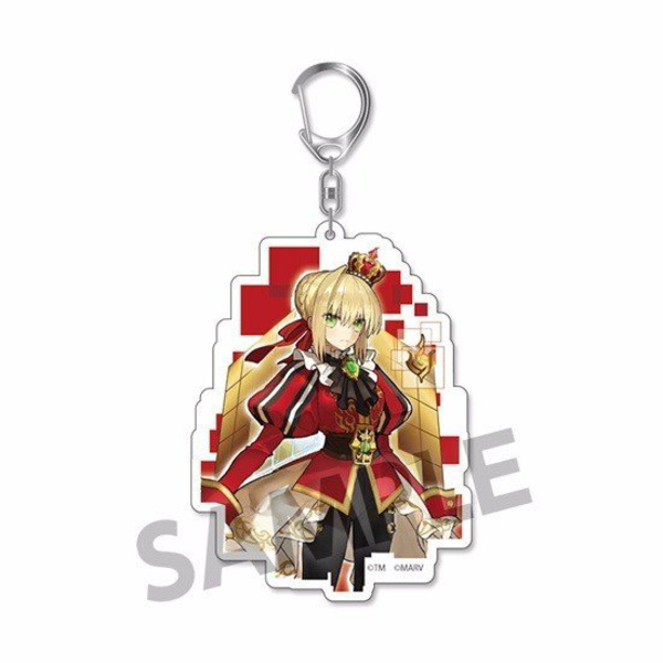 Nero Claudius / Saber - Acrylglas-Schlüsselanhänger