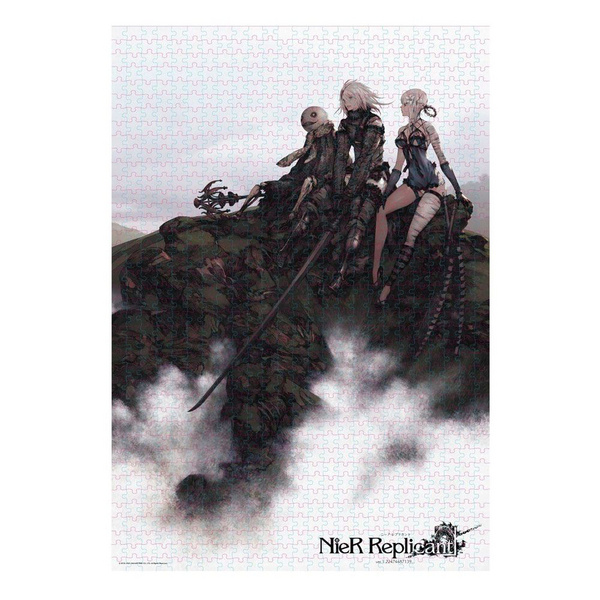 Nier, Kainé & Emil (A) - NieR Replicant Puzzle - Square Enix (1000 Teile)