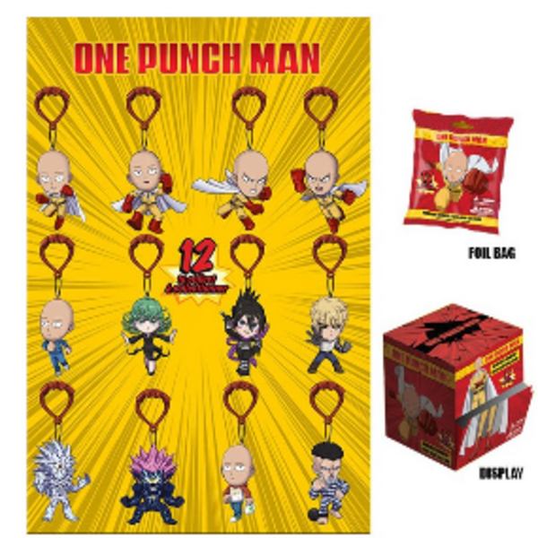 ONE PUNCH MAN - Schlüsselanhänger/ Anhänger 6cm - Blind Box - AbyStyle