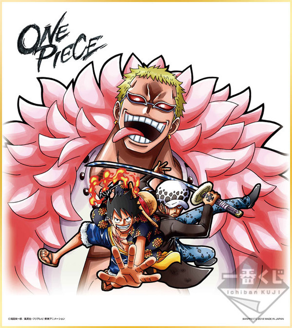 One Piece - Battle Selection - Ichiban Kuji - C - Shikishi - Banpresto