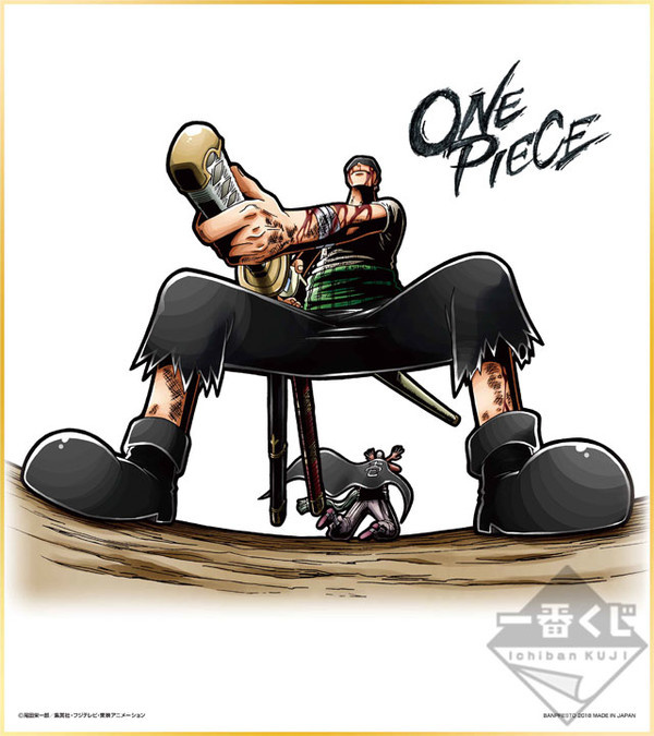 One Piece - Battle Selection - Ichiban Kuji - C - Shikishi - Banpresto