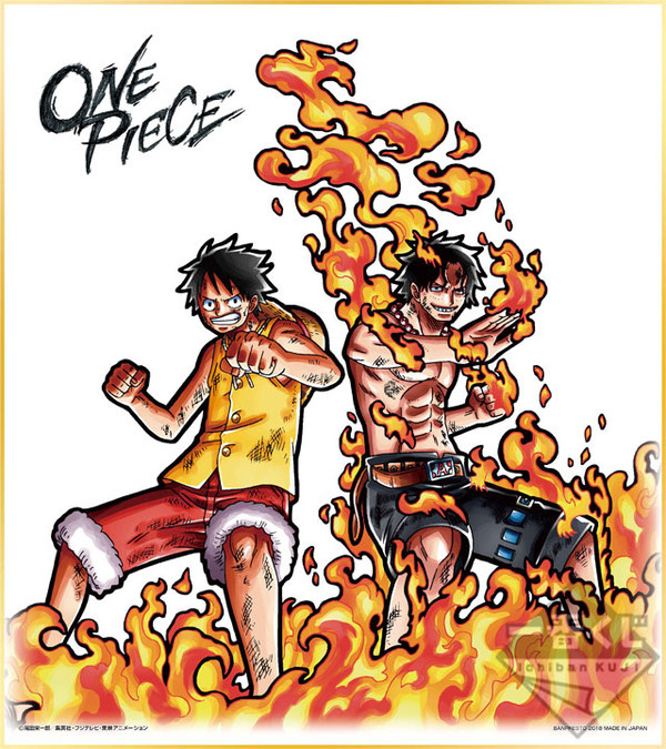 One Piece - Battle Selection - Ichiban Kuji - C - Shikishi - Banpresto