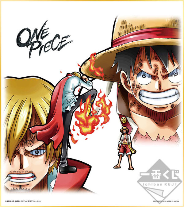 One Piece - Battle Selection - Ichiban Kuji - C - Shikishi - Banpresto