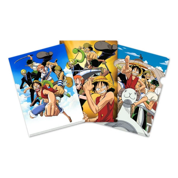 Classic Adventures - One Piece - Klarsichthüllen 3er-Set - Sakami Merchandise