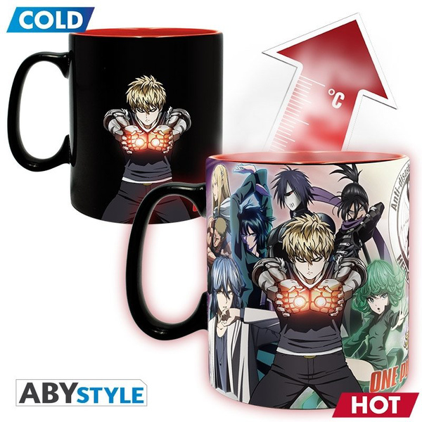 One Punch Man - Thermotasse - Zaubertasse - Farbwechseltasse - ABYStyle