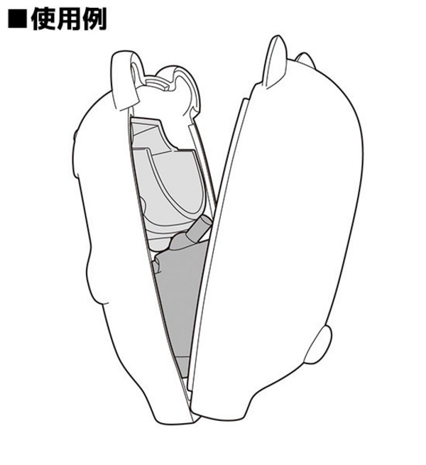 Panda - Face Parts Case - Nendoroid More