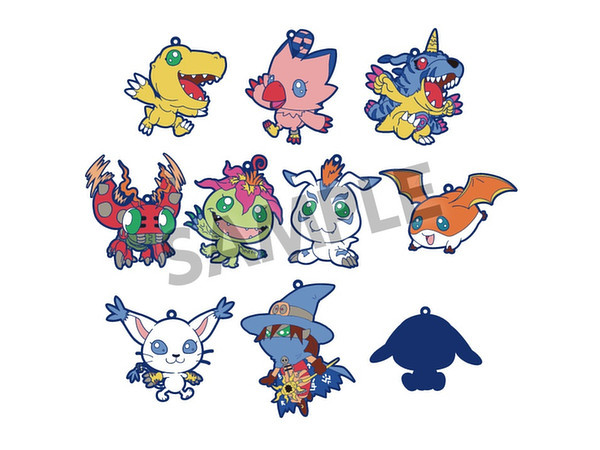 Patamon - Digimon Adventure Rubber Strap - Hobby Stock