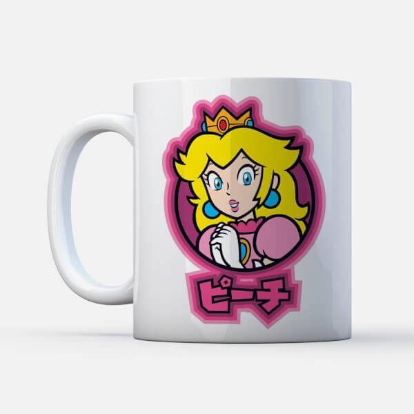 Peach Kanji - Super Mario Tasse - THG Nintendo Collection