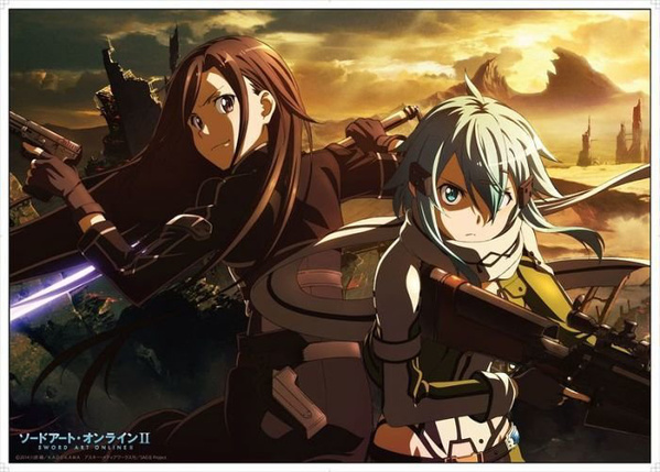 Phantom Bullet - Sword Art Online II Clear Poster