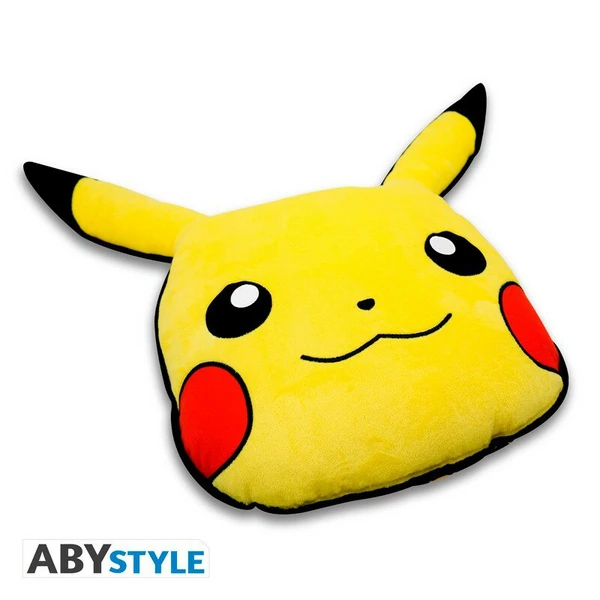 Pikachu Kopf - Pokémon - Plüschkissen - AbyStyle