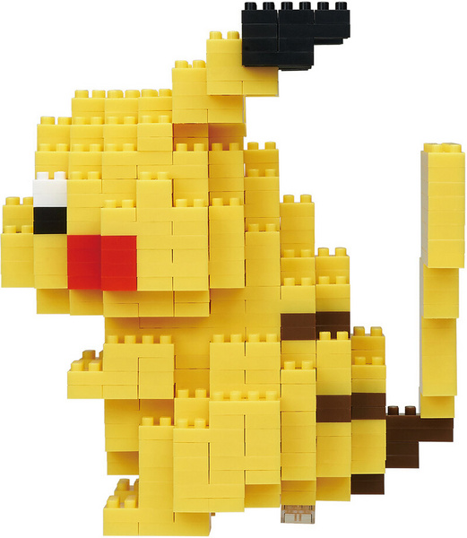 Pikachu - Pokémon // Deluxe NANOBLOCK - NBPM_036