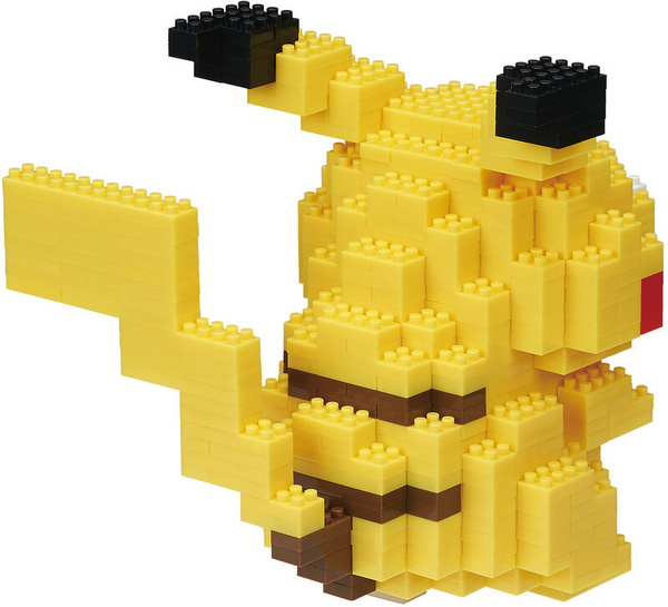 Pikachu - Pokémon // Deluxe NANOBLOCK - NBPM_036