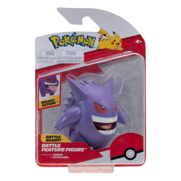 Gengar - Pokémon - Battle Feature Figur - Jazwares