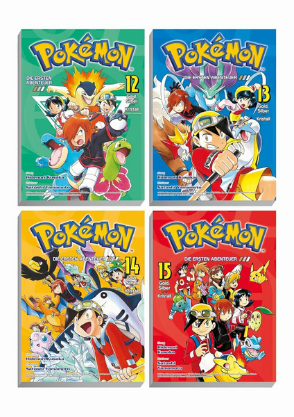 Pokémon – Manga Pack 04: Bundle 4: Gold, Silber und Kristall 2