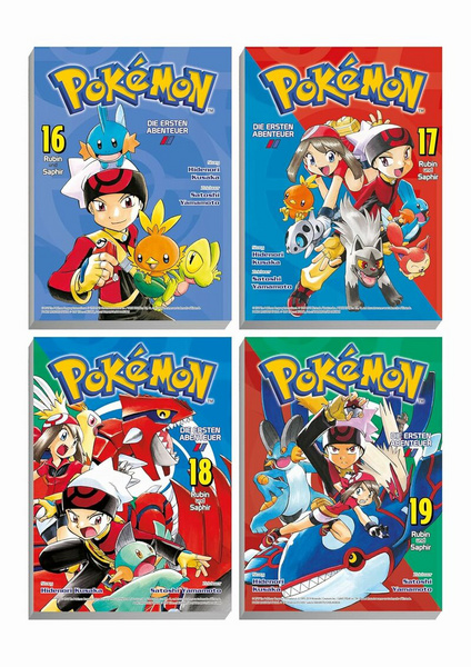 Pokémon – Manga Pack 05: Bundle 5: Rubin und Saphir