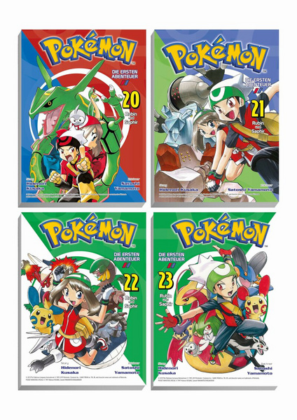 Pokémon – Manga Pack 06: Bundle 6: Rubin und Saphir 2