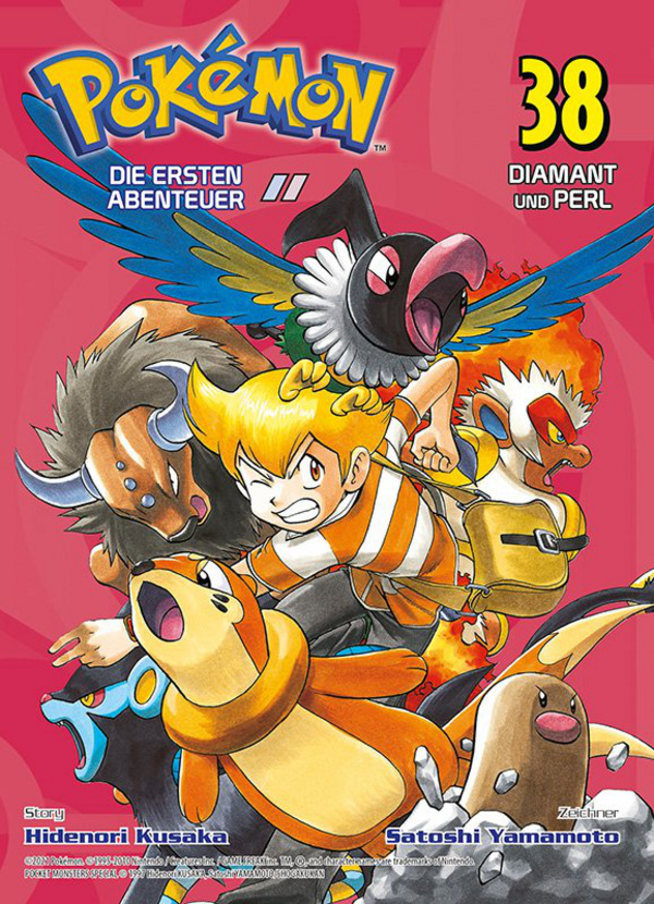 Pokémon - Panini - Diamant und Perl Die ersten Abenteuer Band 38