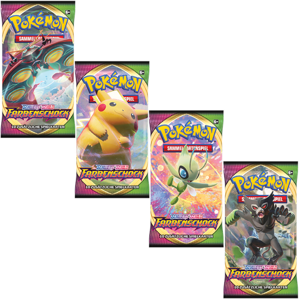 Pokemon TCG - Farbenschock - Schwert & Schild Booster - DE