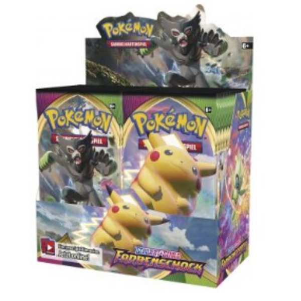 Pokemon TCG - Farbenschock - Schwert & Schild Display - DE