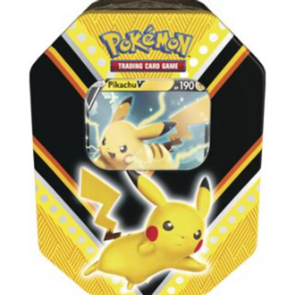 Pokemon TCG - Galar-Tin Box: Pikachu-V (Sammelkartenspiel, deutsch)