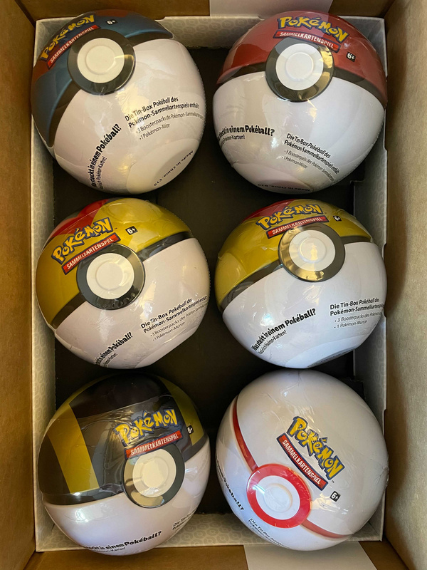 Pokemon TCG - Pokeball Tin Frühjahr 2021 (deutsch) - DE