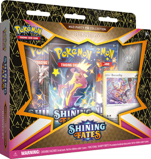 Pokémon TCG – Shining Fates Pin Kollektion (englisch)