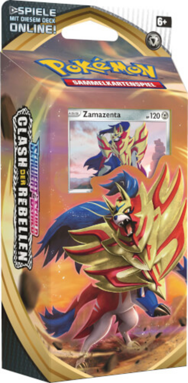 Pokemon TCG - Themendeck Zamazenta - Clash der Rebellen/ Schwert und Schild (deutsch)