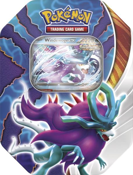 Pokemon TCG - Tin Box 2024: Windewoge ex (Sammelkartenspiel, deutsch)