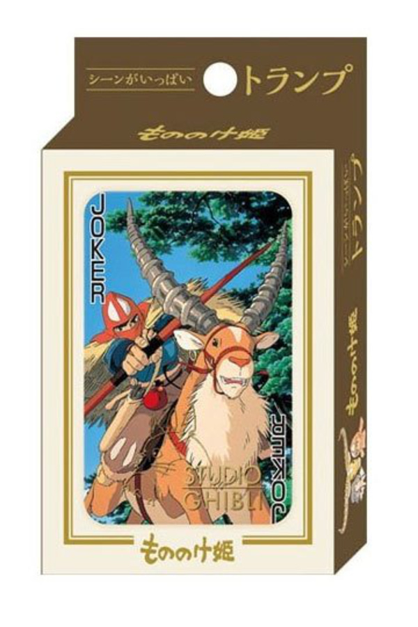 Prinzessin Mononoke - Ghibli Spielkarten - 54er Deck