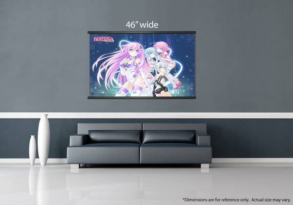 Purple Sister, Black Sister, White Sister Rom & White Sister Ram - Wallscroll - Hyperdimension Neptunia - 27786