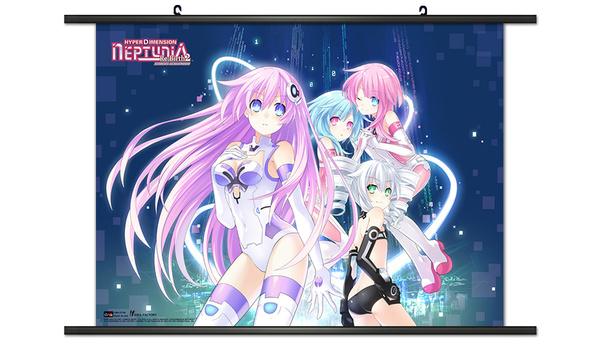 Purple Sister, Black Sister, White Sister Rom & White Sister Ram - Wallscroll - Hyperdimension Neptunia - 27786