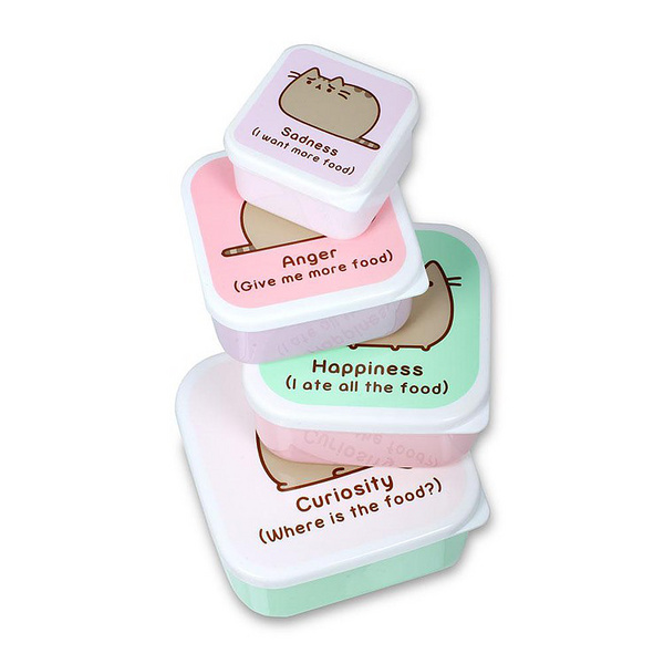 Pusheen Snackbox 4er-Set