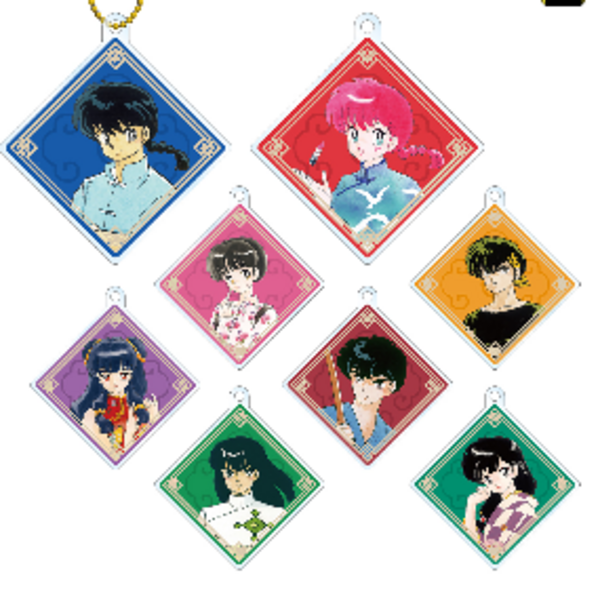 Ranma 1/2 Set - Acrylanhänger - Arma Bianca (8 Anhänger)