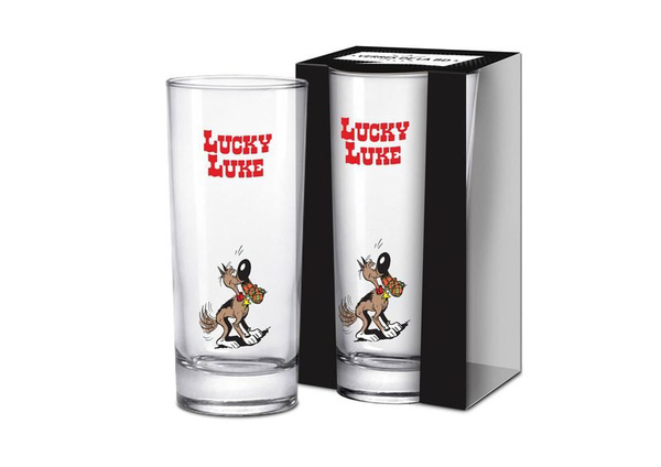 Rantanplan - Lucky Luke Long Drink Glas - Zag Toys