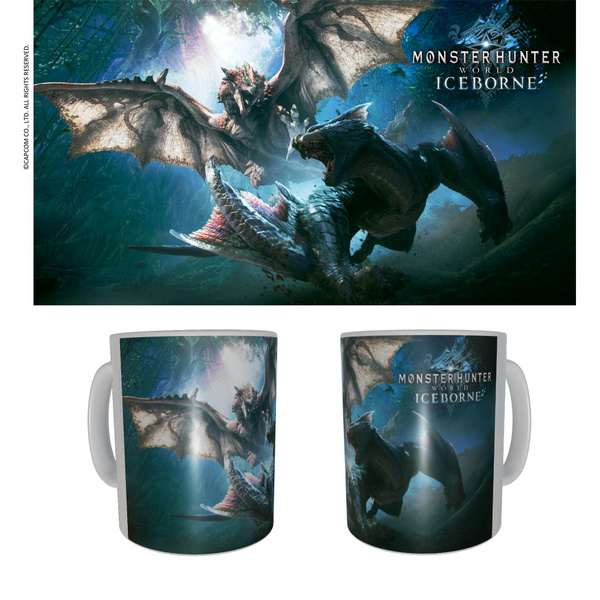 Rathalos und Nargacuga - Monster Hunter Tasse - Sakami