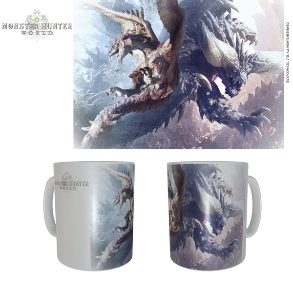 Rathalos und Nergigante - Monster Hunter Tasse - Sakami