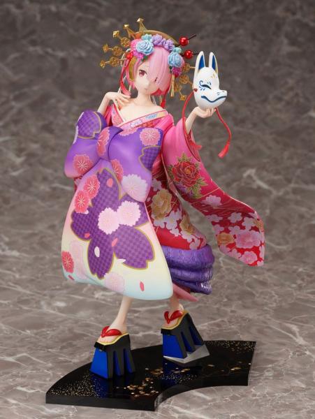 Ram - Re:ZERO - PVC Statue 1/7 - Oiran - Furyu