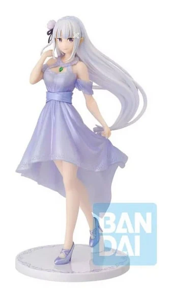 Emilia: Wedding Ver. - Re:Zero - Ichibansho - Statue - Banpresto