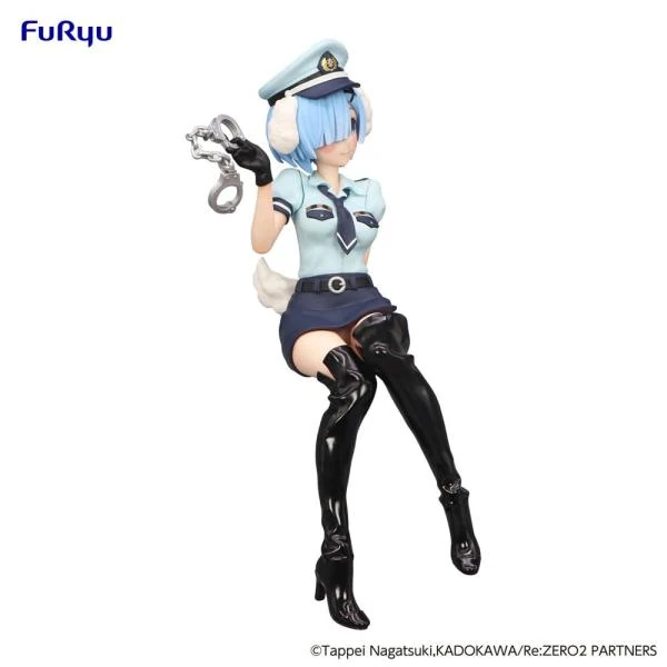 Rem - Noodle Stopper - Police Officer Cap with Dog Ears - Furyu