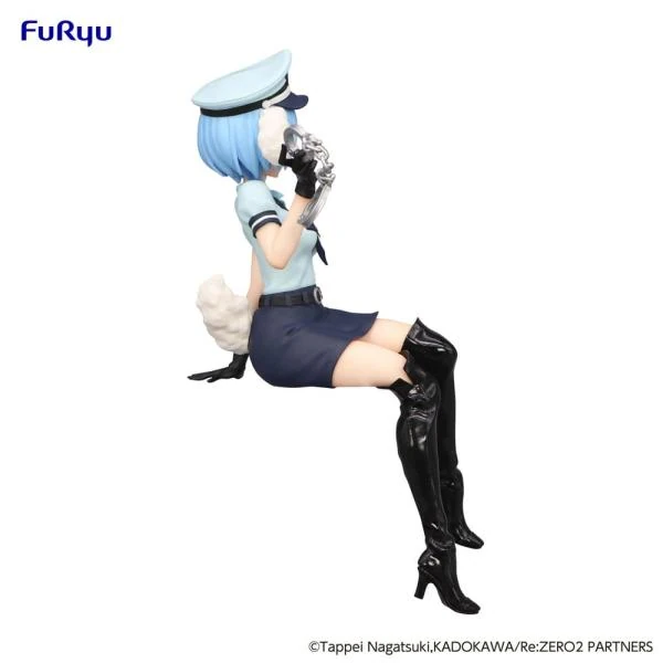 Rem - Noodle Stopper - Police Officer Cap with Dog Ears - Furyu